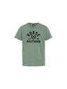 Horsefeathers Gyermek póló Pedal - iceberg green