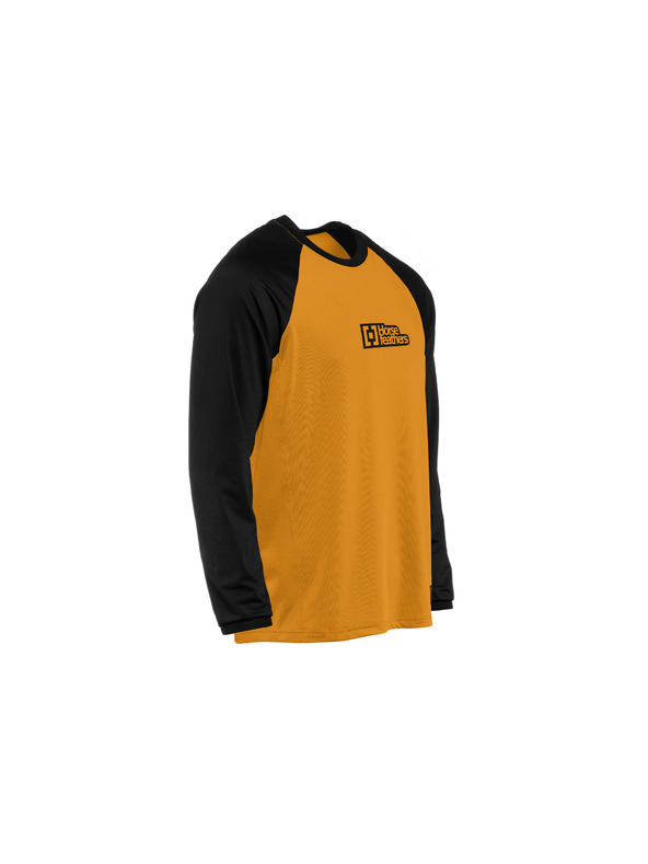 Horsefeathers Bike dres Spike LS - sunflower/black