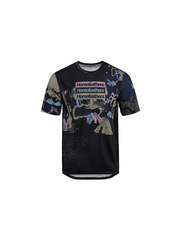 Horsefeathers Kerékpár dres Quantum - doodle