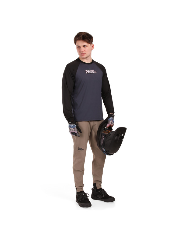 Horsefeathers Bike dres Spike LS - indigo/black