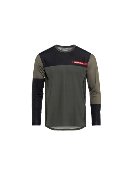 Horsefeathers Kerékpár dres Quantum LS - chimera/walnut