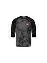 Horsefeathers Póló Global Raglan - fekete/tie dye