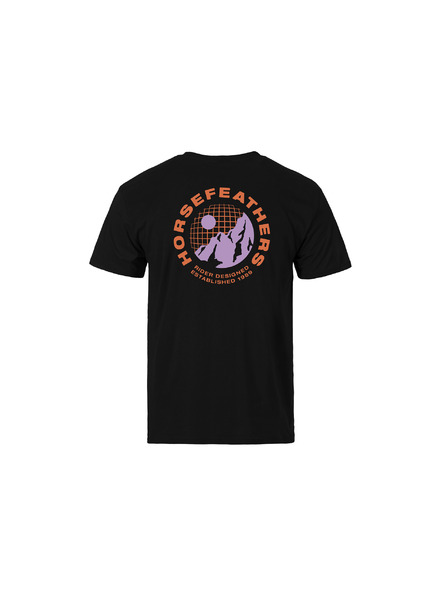 Horsefeathers Altitude póló - black