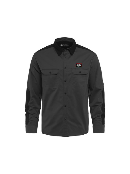 Horsefeathers Technikai kerékpáros ing Prom - sötétszürke