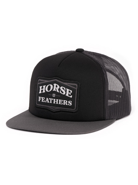 Horsefeathers Sapka Tex - black