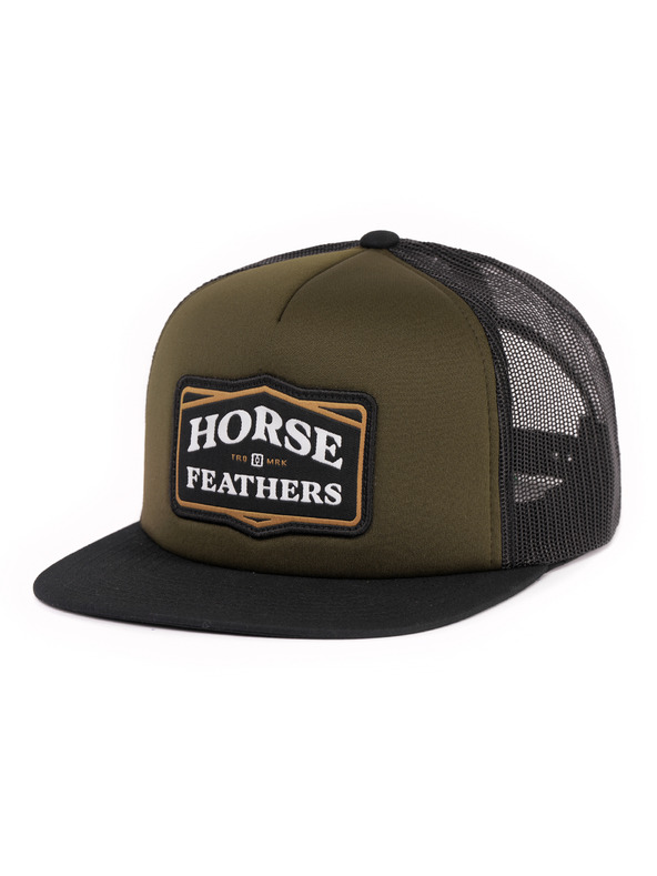Horsefeathers Sapka Tex - olive night