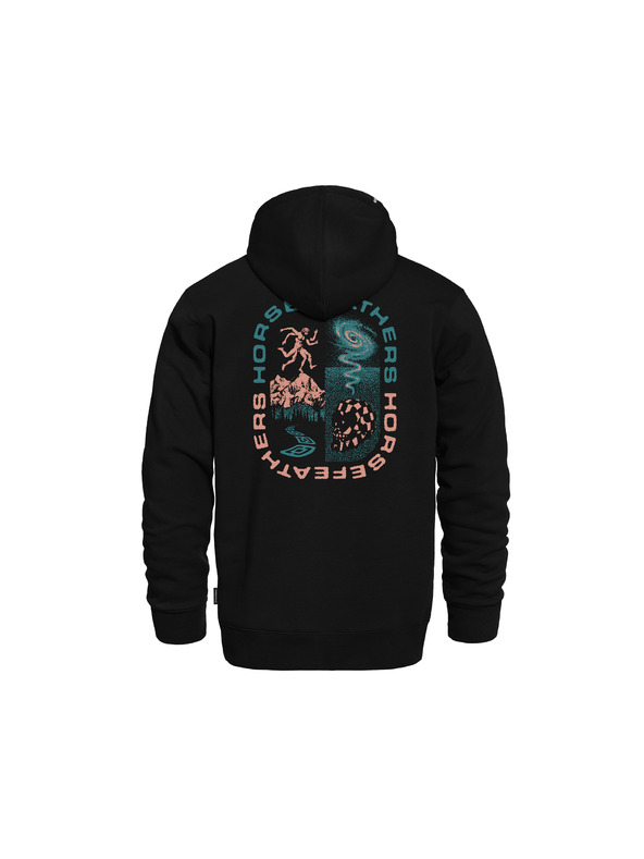 Horsefeathers Instinct pulóver - black