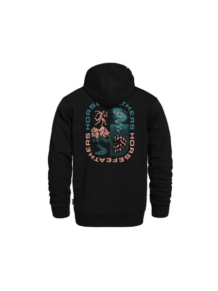 Horsefeathers Instinct pulóver - black