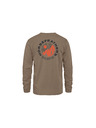Horsefeathers Altitude LS póló - fossil