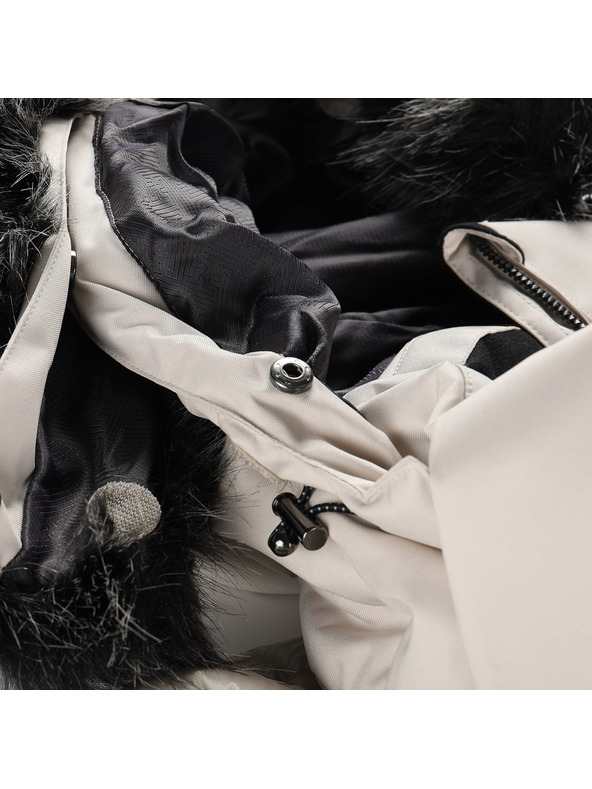 ALPINE PRO Női síbunda ptx snow membránnal ALPINE PRO NADDRA moonbeam