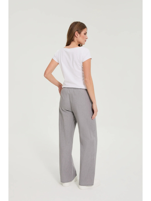 Moodo Szürke bő szárú farmer Moodo