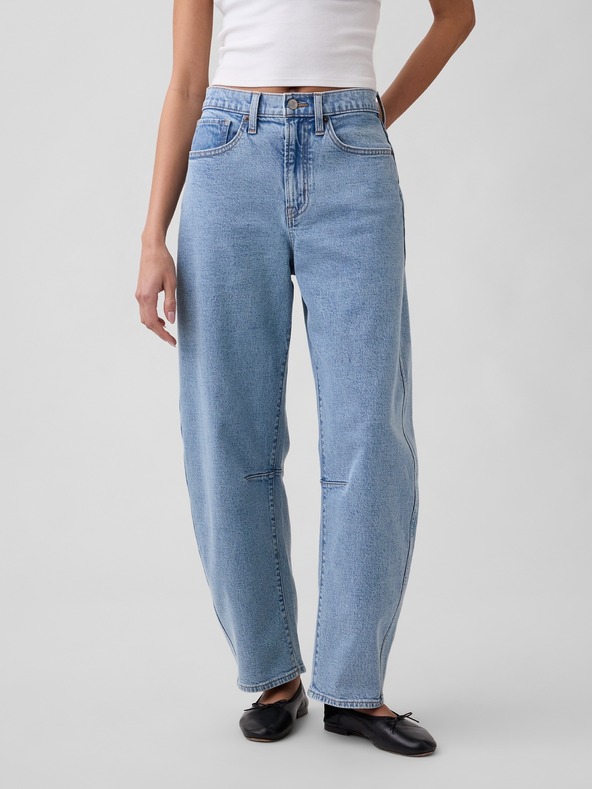 GAP Jeans High Rise Barrel GAP