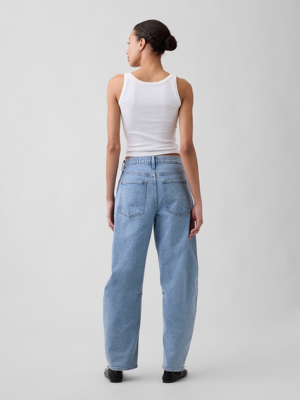 GAP Jeans High Rise Barrel GAP
