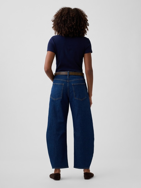 GAP Jeans High Rise Barrel GAP