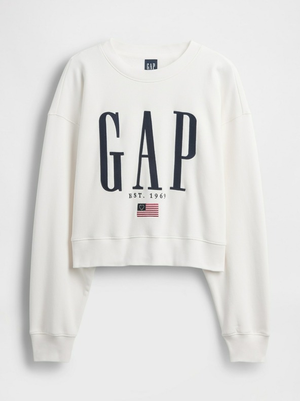GAP Oversize VintageSoft logós pulóver GAP