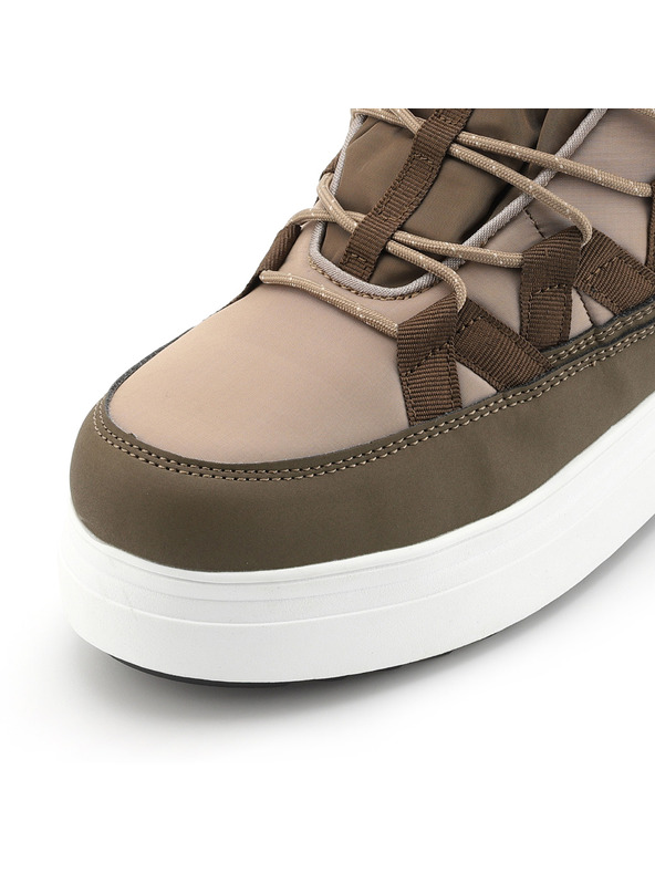 ALPINE PRO Női téli cipő ptx membránnal ALPINE PRO IKEDA chocolate chip