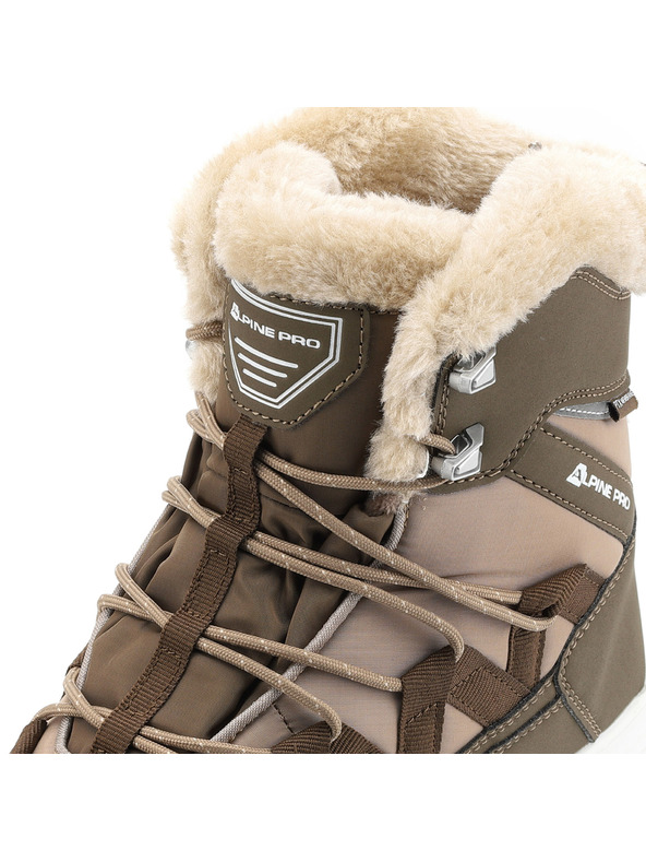 ALPINE PRO Női téli cipő ptx membránnal ALPINE PRO IKEDA chocolate chip