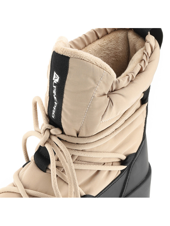 ALPINE PRO Női téli cipő bélelt béléssel ALPINE PRO PRIBA white pepper