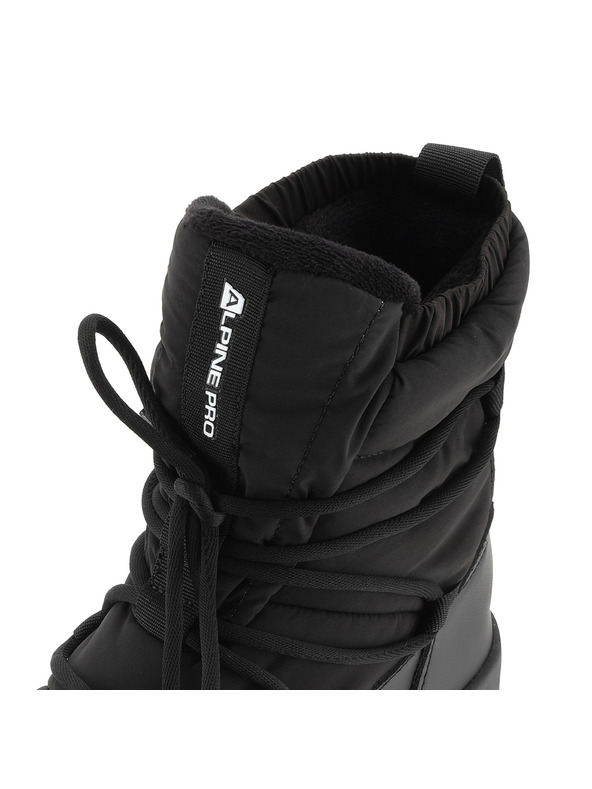 ALPINE PRO Női téli cipő bélelt béléssel ALPINE PRO PRIBA black
