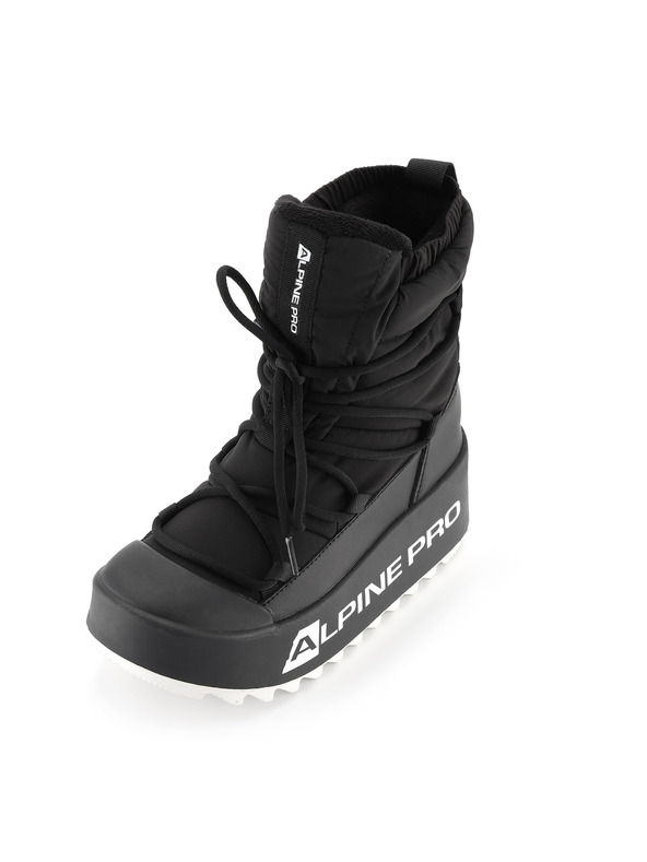 ALPINE PRO Női téli cipő bélelt béléssel ALPINE PRO PRIBA black