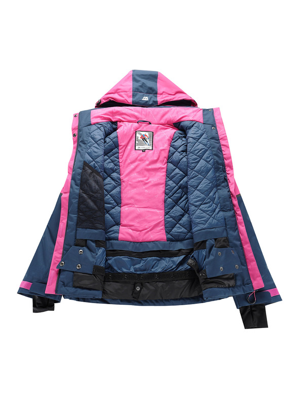 ALPINE PRO Női síbunda ptx snow membránnal ALPINE PRO DEARA 2 fuchsia fedora