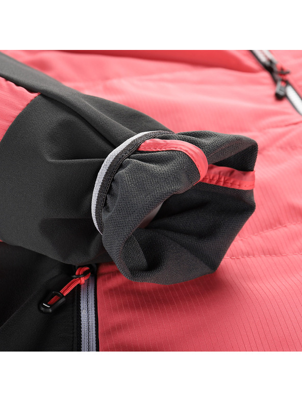 ALPINE PRO Női outdoor dzseki DWR kezeléssel ALPINE PRO MORGENA calypso korall