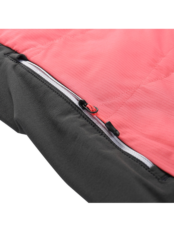 ALPINE PRO Női outdoor dzseki DWR kezeléssel ALPINE PRO MORGENA calypso korall