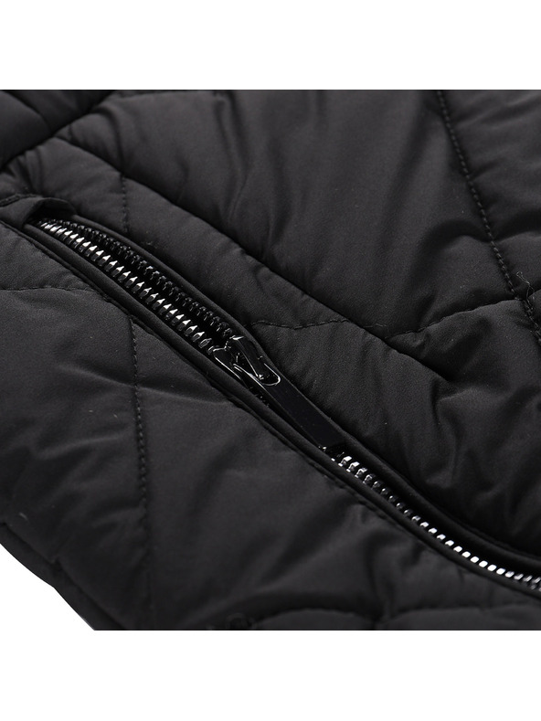 ALPINE PRO Női téli városi kabát vízlepergető kezeléssel ALPINE PRO STAWA black