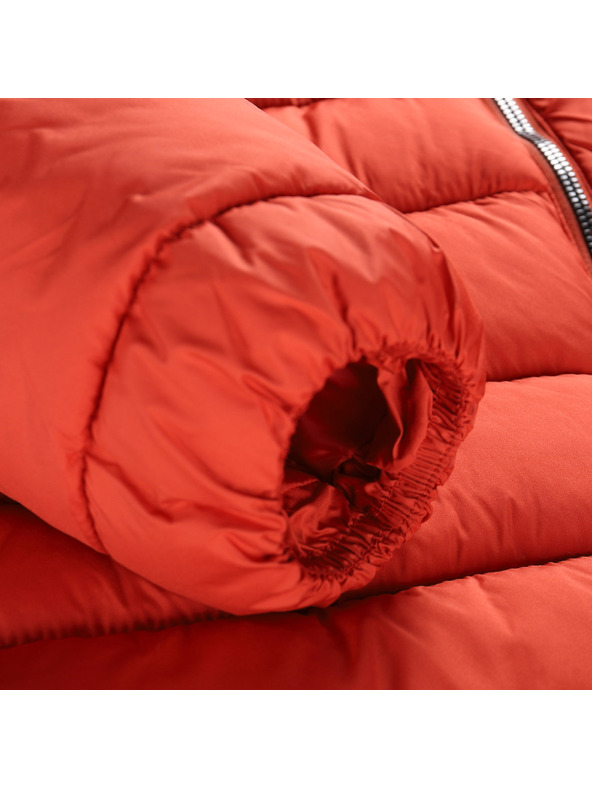 ALPINE PRO Női téli ultrakönnyű hi-therm kabát ALPINE PRO DEFRA vörös agyag