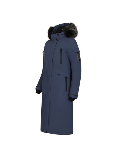 ALPINE PRO Női téli kabát ptx membránnal ALPINE PRO WUSSA vintage indigó