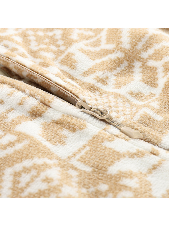 ALPINE PRO Női fleece pulóver supratherm anyaggal ALPINE PRO EFLINA white pepper varianta pa