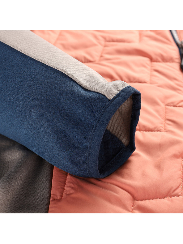 ALPINE PRO Női pulóver merino béléssel ALPINE PRO JORWA rőt narancs