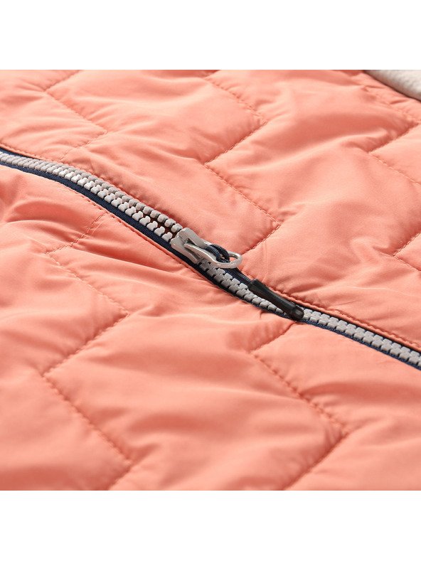 ALPINE PRO Női pulóver merino béléssel ALPINE PRO JORWA rőt narancs