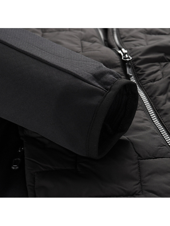 ALPINE PRO Női pulóver merino béléssel ALPINE PRO JORWA fekete