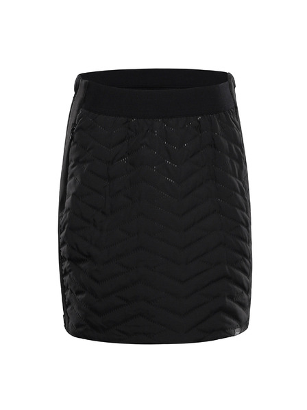 ALPINE PRO Női ultrakönnyű, vízlepergető szoknya ALPINE PRO LOLLA 2 fekete