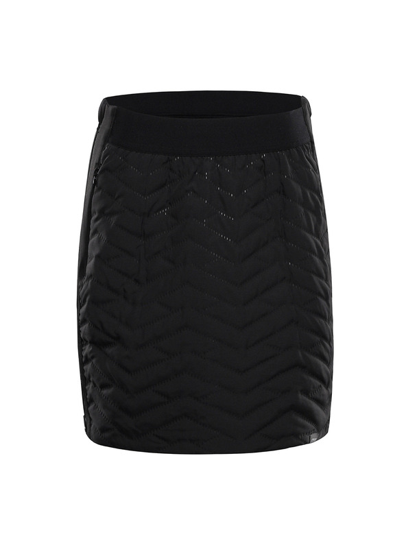 ALPINE PRO Női ultrakönnyű, vízlepergető szoknya ALPINE PRO LOLLA 2 fekete