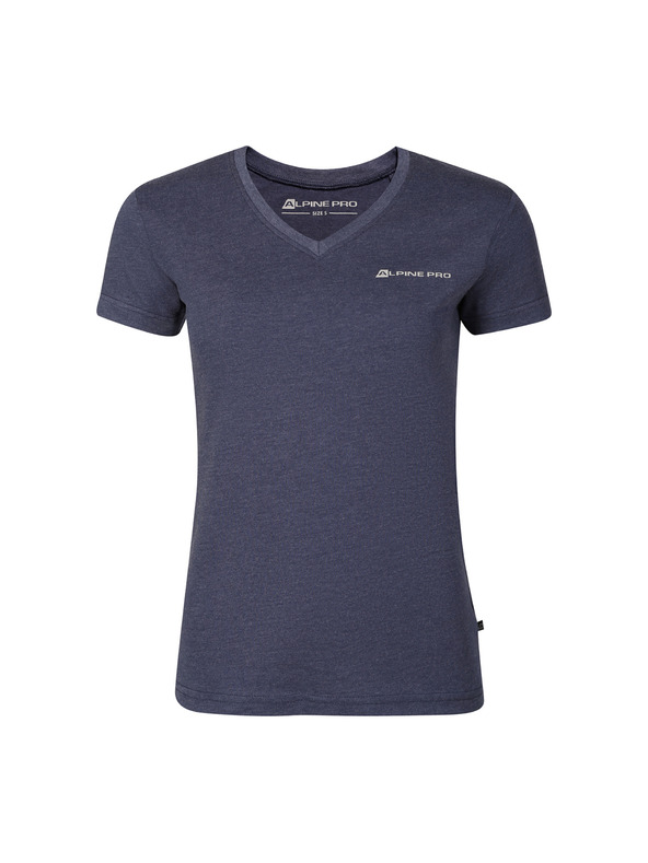 ALPINE PRO Női póló gyűrődésmentes anyagból ALPINE PRO NOGERA mood indigo