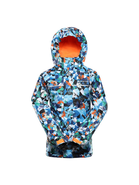 ALPINE PRO Gyerek síező dzseki PTX snow membránnal ALPINE PRO KIWERO fehér PD változat
