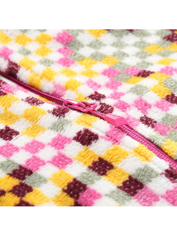 ALPINE PRO Gyerek fleece pulóver supratherm ALPINE PRO EFLINO fuchsia fedora változat pc