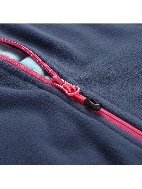 ALPINE PRO Gyerek meleg mikropolár pulóver ALPINE PRO SIUSO 3 limpet shell