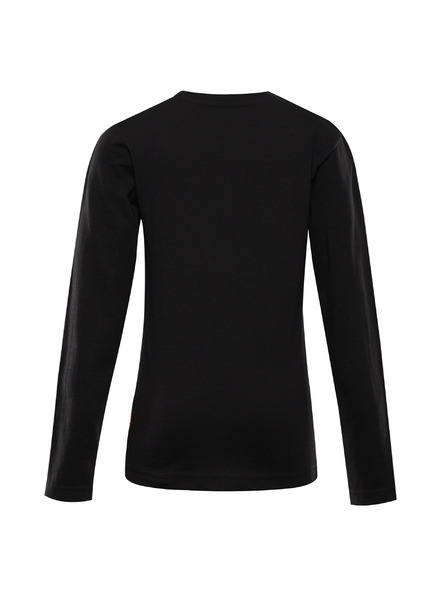 ALPINE PRO ALPINE PRO ECCO 2 gyermek organikus pamut póló black változat pf