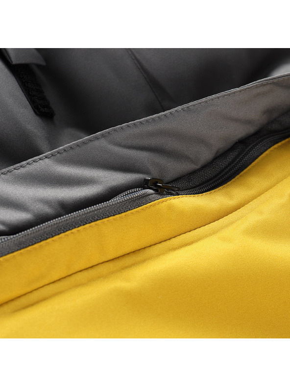 ALPINE PRO Férfi síkabát ptx hó membránnal ALPINE PRO DEAR 2 citrom curry