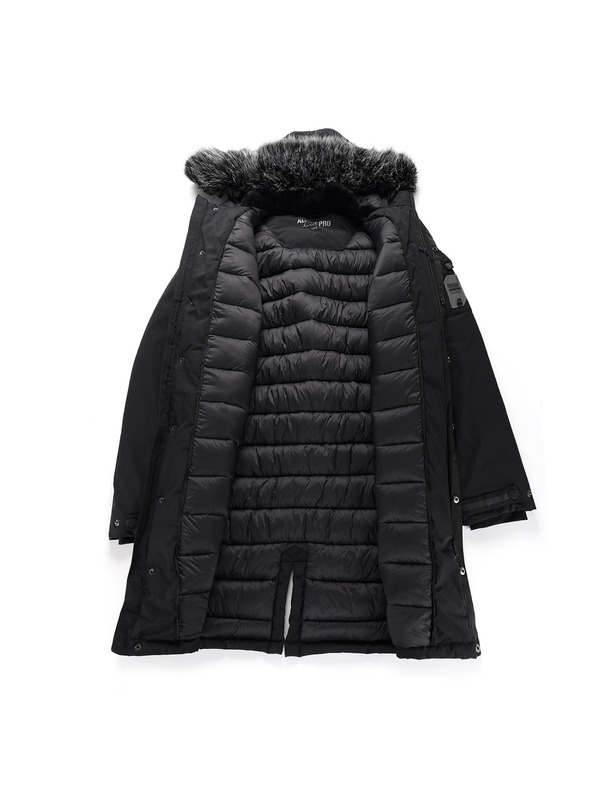 ALPINE PRO Férfi téli kabát PTX membránnal ALPINE PRO WUSS black