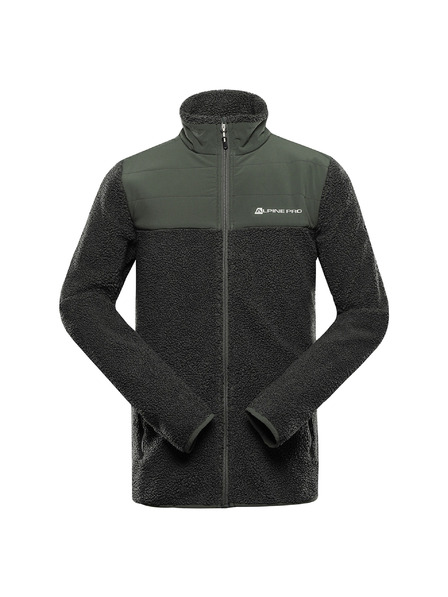 ALPINE PRO Férfi sherpa pulóver supratherm béléssel ALPINE PRO FERAD 2 petrol