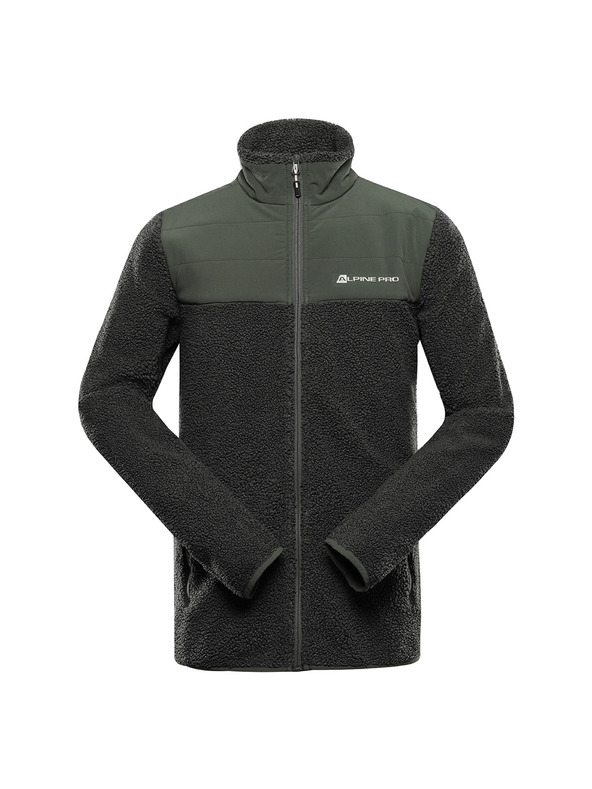 ALPINE PRO Férfi sherpa pulóver supratherm béléssel ALPINE PRO FERAD 2 petrol