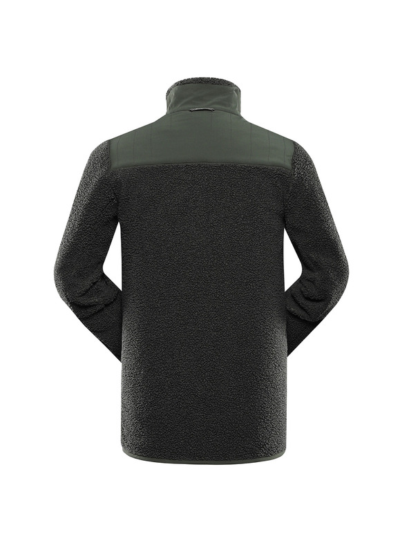 ALPINE PRO Férfi sherpa pulóver supratherm béléssel ALPINE PRO FERAD 2 petrol