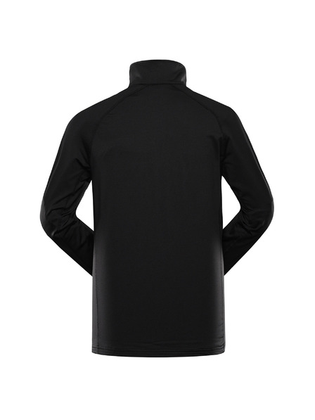 ALPINE PRO Férfi cipzáras pulóver prostretch ALPINE PRO QUERT 2 black