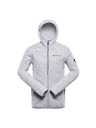 ALPINE PRO Férfi meleg cipzáras pulóver ALPINE PRO ZEG 2 white