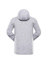 ALPINE PRO Férfi meleg cipzáras pulóver ALPINE PRO ZEG 2 white