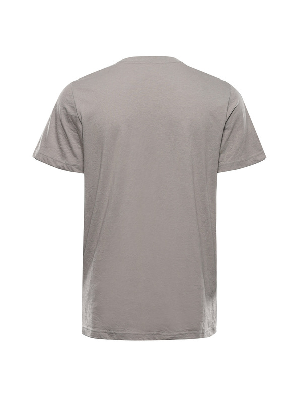 ALPINE PRO Férfi gyűrődésmentes póló ALPINE PRO NOGER dove varianta pa